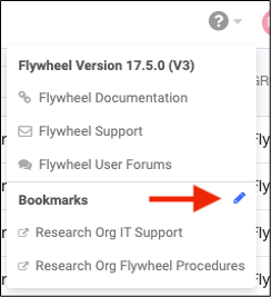 edit bookmarks