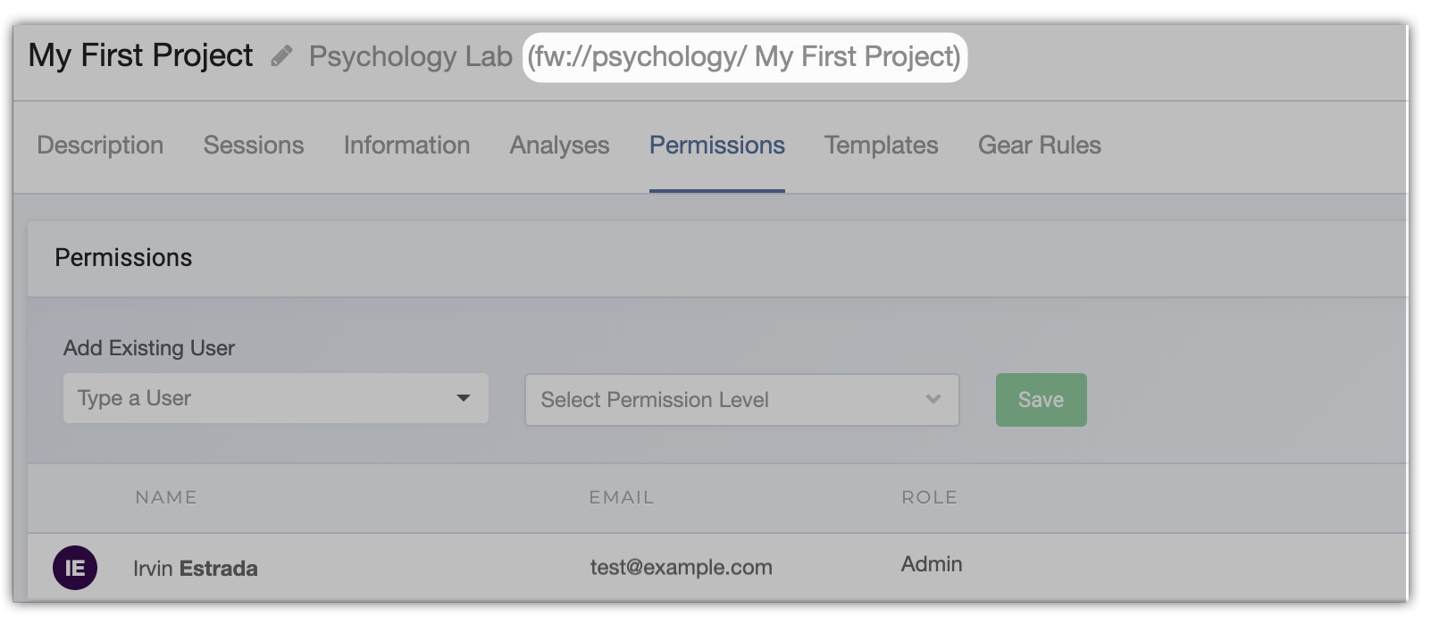 Flywheel Project URI Example for Routing String