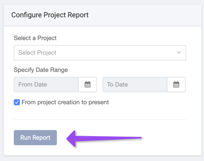 Create Project Report