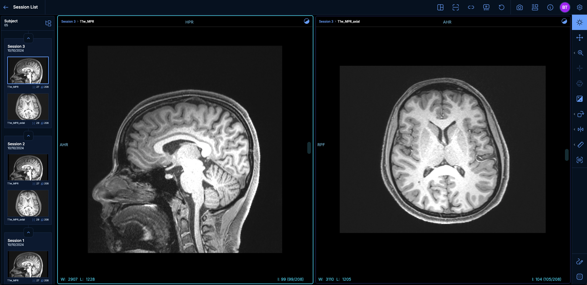 Active viewport