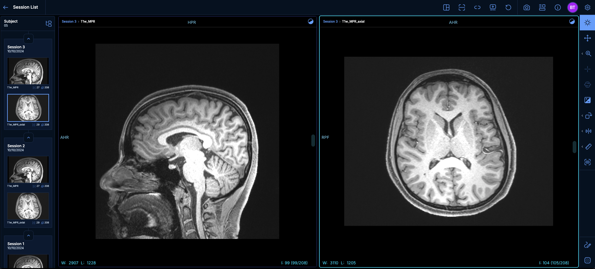 Active viewport