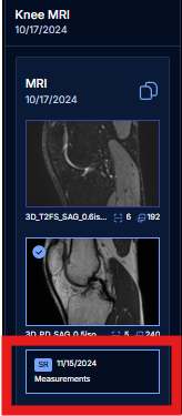 DICOM SR in Study Browser